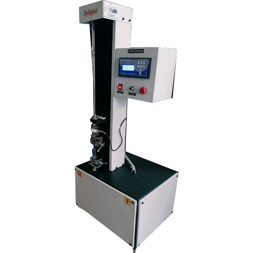 White Single Screw Tensile Testing Machine