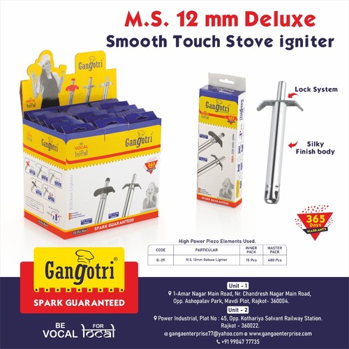 M.S12mm DELUXE KITCHEN GAS LIGHTER