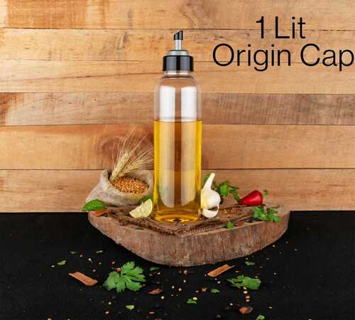 PLASTIC KITCHEN OIL DISPENSER 1000 ML ORIGIN CAP
