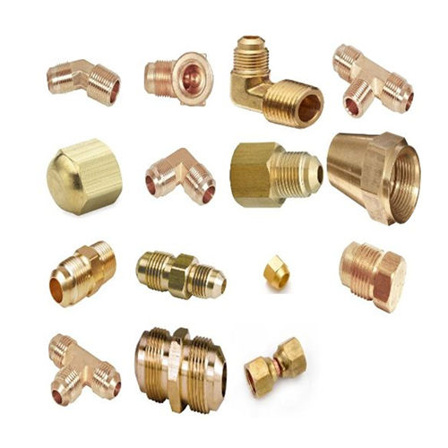 Polished Ca360 Brass Sae45 Flare Fittings at Best Price in Jamnagar
