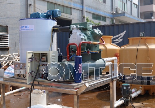 3000kg Flake Ice Machine for vessel