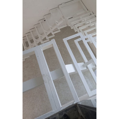 Easily Assembled Mild Steel  Duplex Staircase