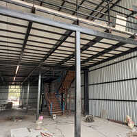 Pvc Window Mezzanine Floor Steel Structural Shed Work