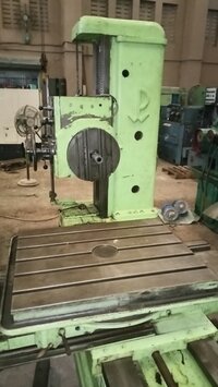 Green & Gray Used Horizontal Boring Machine