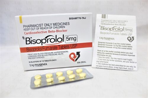 Bisoprolol Fumarate Tablets Usp 5Mg At Best Price In Mumbai | Taj ...