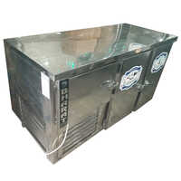 Under Counter Chiller - Fibre Material, 220-440 Voltage | Silver Color, Electrical Power Source, Warranty Included