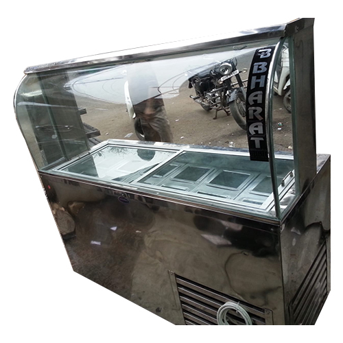Cold Bain Marie - Stainless Steel, Multiple Sizes Available | Silver Finish, Ideal for Canteen Use, Warranty Included