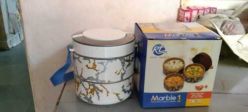 Marble 2 - Insulated Lunch Box | 2 Compartments Mix Colors for Versatile Meal Packing