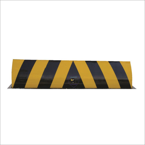 Black And Yellow Vehicle Blocker