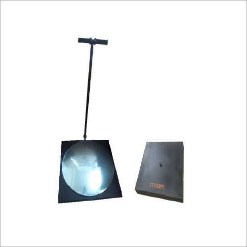 Under Vehicle Scanning Mirror - Steel Material, Black & Grey Color | No Power Needed, Other Signal Type