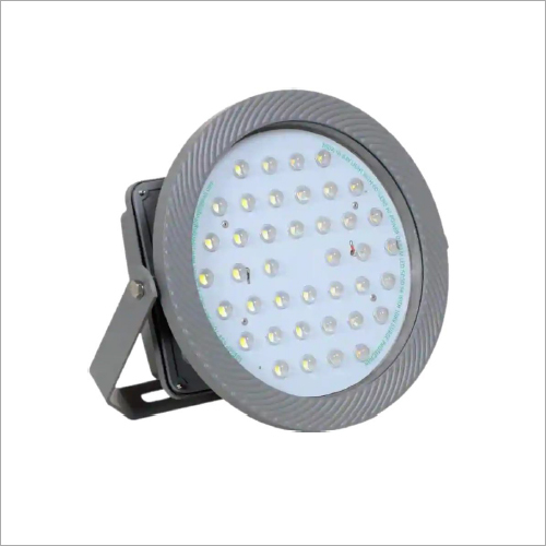 Search or Flood Light - Steel Material, Grey Color | Electric Power, Ideal for Industry, Hospital, and Commercial Use