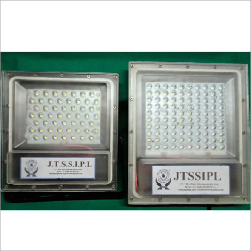 Search or Flood Light - Steel Material, Grey Color | Electric Power Needed, Versatile Signal Type