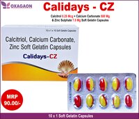 Calcitriol Calcium Carbonate And Zinc Sulphate Softgel Capsules