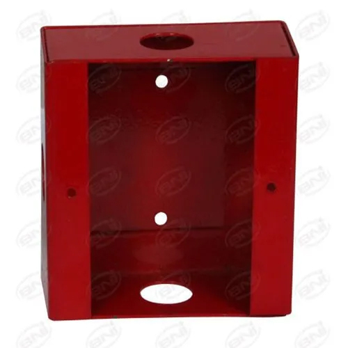 Sheet Metal Fire Detector Box - Stainless Steel | Commercial Use, No Alarm System