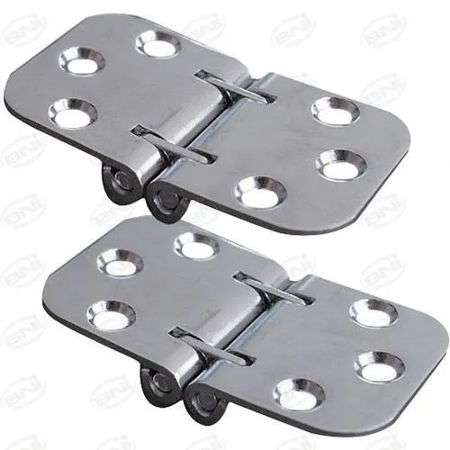 Flush Mount Hatch Hinge - Stainless Steel, Different Size Options | Ideal for Commercial Applications with Sophisticated Design