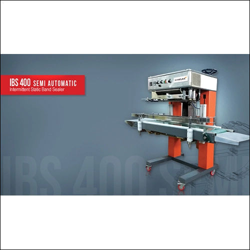 Canflex Ibs 400 Intermittent Static Band Sealer Machine Application: Industrial