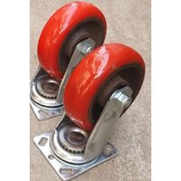 Heavy Duty Caster Wheel Trolley Wheel - Hole Size: Standard Millimeter (mm)