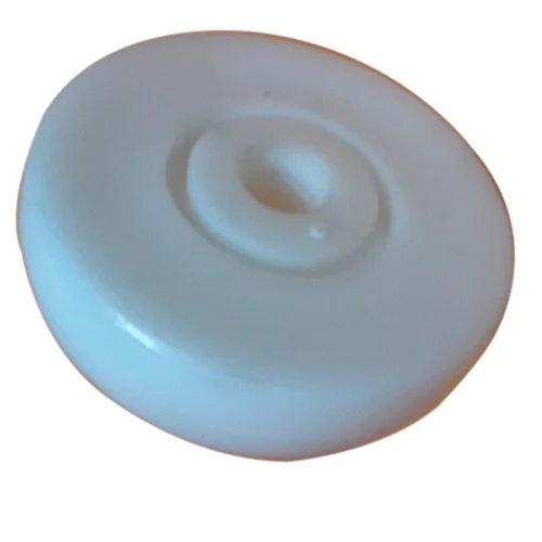 White PP Trolley Wheel