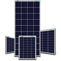Waaree Solar Panel - Monocrystalline Silicon, 144 Cells, Blue-white | 24 Volt Max Voltage, 25-year Warranty