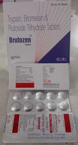 Trypsin Bromelain And Rutoside Trihydrate Tablets