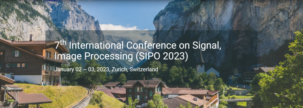 International Conference on Signal Image Processing (SIPO)