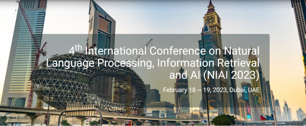 International Conference on Natural Language Processing Information Retrieval and AI