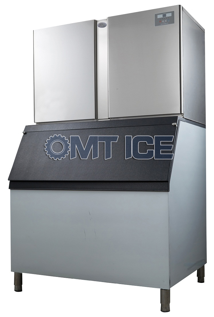 1000kg/24hrs Commercial Cube Ice Machin