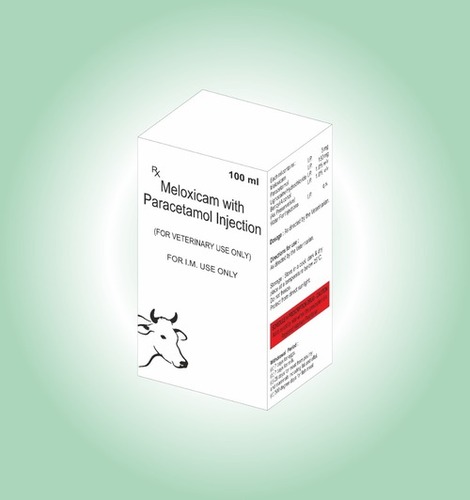 Meloxicam Paracetamol veterinary injection in Third Party manufacturing