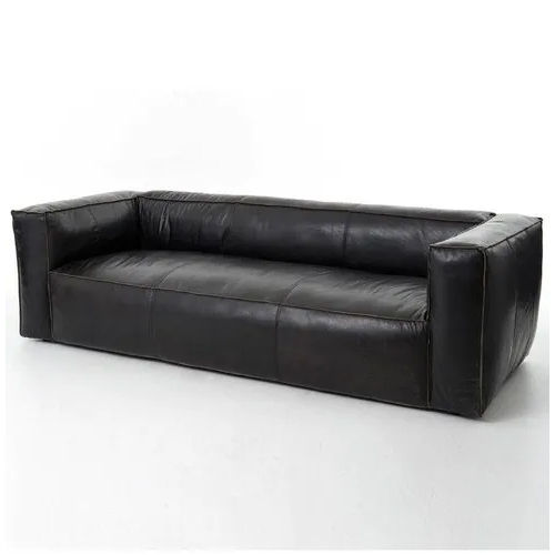 Black 3 Seater Sofa