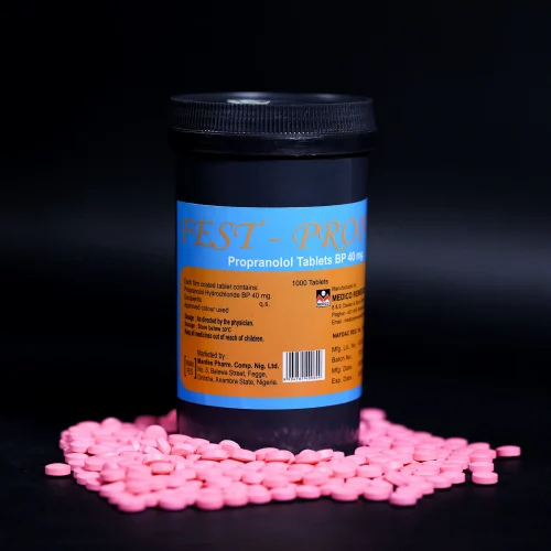 40mg Propranolol Tablets BP