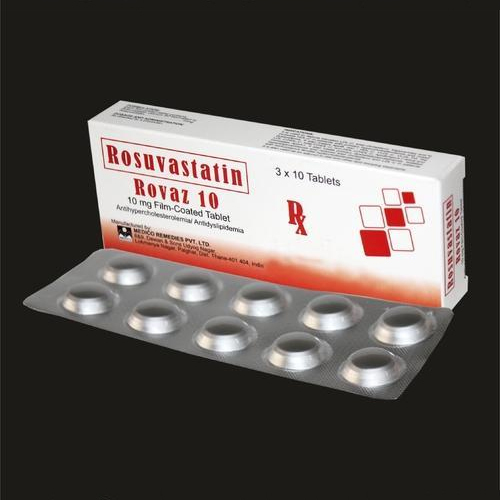 Rovaz 10mg Rosuvastatin Film Coated Tablets