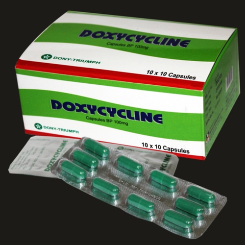 100mg Doxycycline Capsules BP