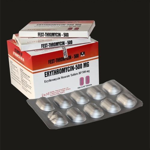 Erythromycin 500mg Erythromycin Stearate Tablets BP