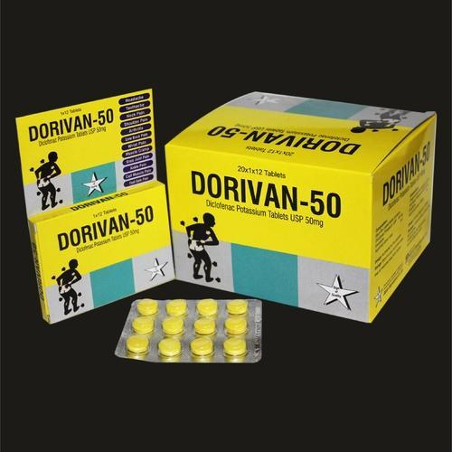 Doirvan 50 Diclofenac Potassium Tablets USP