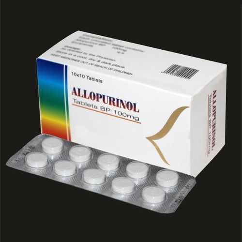 100Mg Allopurinol Tablets Bp Dry Place