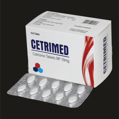 Cetrimed 10mg Cetirizine Tablets BP