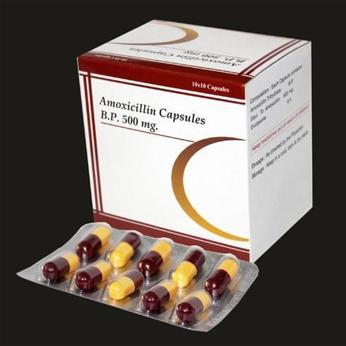 500mg Amoxicillin Capsules BP