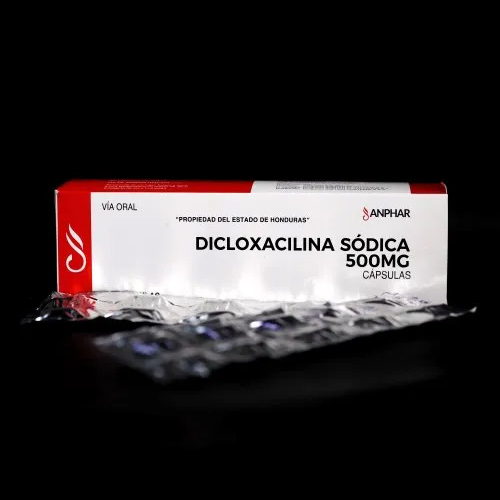 500mg Dicloxacillin Sodium Capsules USP
