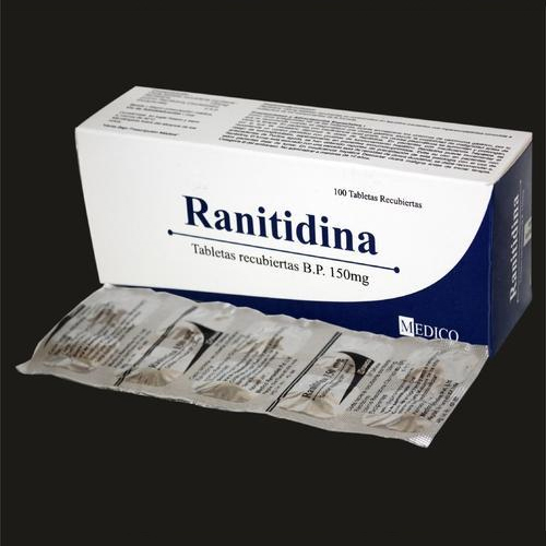 Ranitidine 150mg Recubiertas Tablets BP