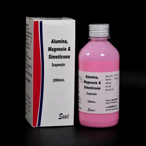 200ml Alumina Magnesia And Simeticona Antacid Syrup