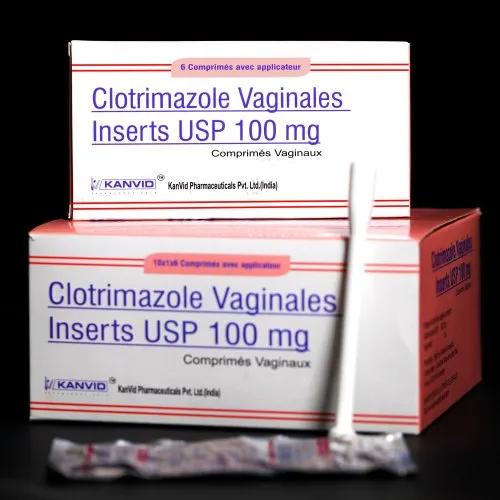 Tablets 100Mg Clotrimazole Vaginal Inserts Usp