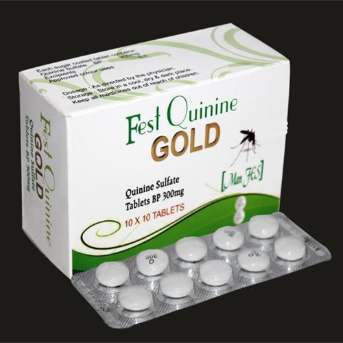 Fest Quinine Gold 300mg Quinine Sulphate Tablets BP