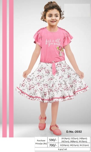 Baby Girls long Skirts  Fancy Top