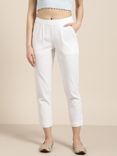 Cotton Stretchable Kurti Pants