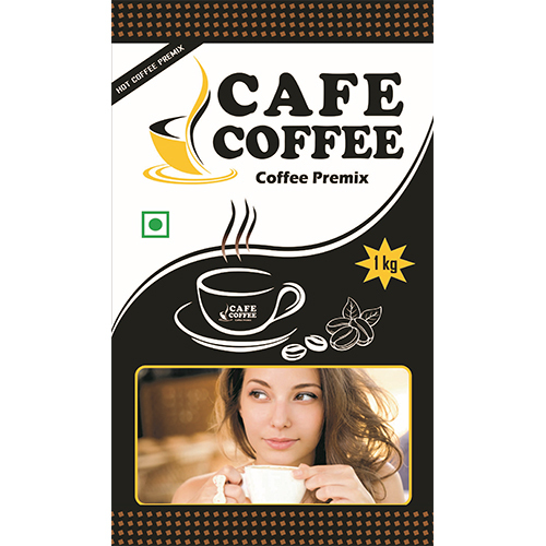 Cafe Coffee 1Kg Printed Laminated Film Pouches For Packaging