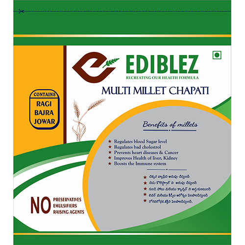 EDIBLEZ Chepathi Printed Laminated Film Pouches For Packaging