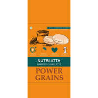 NUTRI ATTA 1kg Printed Laminated Film Pouches For Packaging