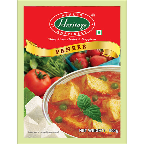 Paneer 500G Printed Laminated Film Pouches For Packaging - Material: Ldpe