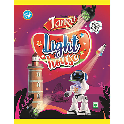 Tasty Tango Light House Printed Laminated Film Pouches For Packaging