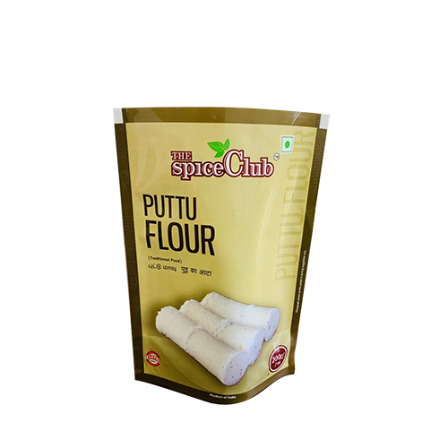 Puttu Flour Printed Laminated Film Pouches For Packaging
